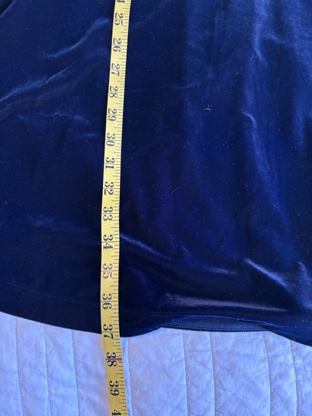 Lands End Velvet/Velour Dress - Picture 5 of 6